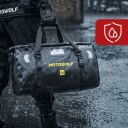 2× СУМКА МОТОЦИКЛЕТНА 66L СУМКА КОФР NA ЗАДНІ СИДІННЯ ВОДОВІДШТОВХУЮЧА ДВИГУН ROLL  фото 8