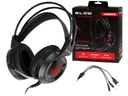SŁUCHAWKI GAMINGOWE DLA GRACZY LED + MIKROFON