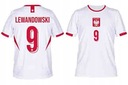 LEWANDOWSKI KOSZULKA PIŁKARSKA T-SHIRT SPORTOWY ROZM 140,146,152,158