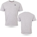 Pánske tričko Kappa Veer Loose Fit sivé 707389 1 Výstrih okrúhly
