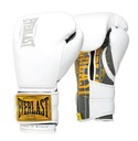 БОКСЕРСКИЕ ПЕРЧАТКИ EVERLAST БЕЛЫЕ, 12 унций. + БЕСПЛАТНО