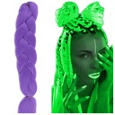 СИНТЕТИЧЕСКИЕ волосы для кос.ЦВЕТНЫЕ косы для наращивания.СВЕТЯЩИЕСЯ.