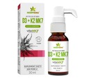 Vitamín D3 + K2 MK-7 v BIO konopnom oleji 30 ml Kód výrobcu 5903636627861