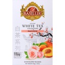 Чай Basilur PEACH ROSE белый цейлонский PEACH ROSE - 20 шт.