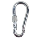 КАРАБИН С ЗАЩИТОЙ ДЛЯ КАЧЕЛЕЙ-ГАМАКА