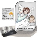 СВЯТОЕ КРЕЩЕНИЕ СУВЕНИР, СЕРЕБРЯНАЯ КАРТИНА АНГЕЛ