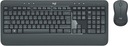 БЕСПРОВОДНАЯ КЛАВИАТУРА И МЫШЬ LOGITECH MK540