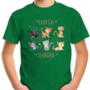 ФУТБОЛКА ДЛЯ ДЕТЕЙ КОТЫ КОТЯТА 116 СУПЕР КАЧЕСТВО