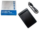 Внешний жесткий диск, портативный накопитель USB-C, 1 ТБ, 2,5 дюйма, черный