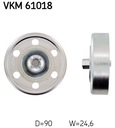 VKM61018 SKF POULIE LIBRE DE COURROIE MICRO-V NAPINAJACA photo 2 - milautoparts-fr.ukrlive.com