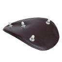3-CALOWE LEATHER SEAT MOTORCYCLE Z FASTENERS SPREZYNOWYM DO IE  photo 9