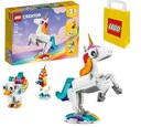 ВОЛШЕБНЫЙ ЕДИНОРОГ LEGO CREATOR 3 в 1 31140 + ПОДАРОЧНЫЙ БУМАЖНЫЙ ПАКЕТ LEGO