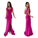 SUKIENKA MAXI DOPASOWANA MONIA AMARANTOWA 36