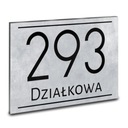 АДРЕСНАЯ ДОСКА ПВХ 32x21 НОМЕР ДОМА Множество дизайнов