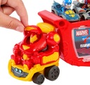 HOT WHEELS RACERVERSE SZÁLLÍTÓ JÁRMŰ HULKBUSTER + 5 MARVEL AUTÓ Sorozat RACERVERSE