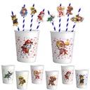 НАБОР КРУЖЕК И СОЛОМОК НА ДЕНЬ РОЖДЕНИЯ — PAW PATROL СКАЙ ЧЕЙЗ МАРШАЛЛ