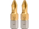 Grot Bits Tip Bit Bit Outdriver PH2 x 25 мм S2 2 ПК