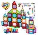МАГНИТНЫЕ БЛОКИ 3D MAGNETIC 45 шт. Учебная панель