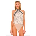 FREE PEOPLE ECRU BODY PRINT ODHALENÝ CHRBÁT (L) Ďalšie vlastnosti žiadne