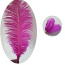 Перо страуса 45-50см фуксия