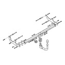 BARRA DE REMOLQUE GANCHO DE REMOLQUE WYPINANY NUEVO PARA RENAULT FLUENCE BERLINA 4D 10-16 