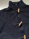 George pánsky pletený sveter tmavomodrý Navy zips golf M/L Značka George