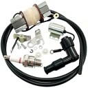 КАТУШКА ЗАЖИГАНИЯ, ПРЕРЫВАТЕЛЬ ЗАЖИГАНИЯ, СВЕЧА WSK 125