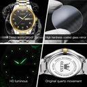 OLEVS 5563 biznis Pánske hodinky Nedeľa Stav balenia originálne
