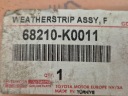 TOYOTA YARIS IV 20- НАКЛАДКА СКЛА 68210-K0011  (18779798613) фото min 6