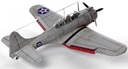 Model na zlepenie USN SBD-1 Pearl Harbour Značka Academy