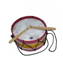 CORVUS 600230 Деревянный барабан с натуральной мембраной 22,5 см и палочками.