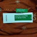 Voľná mikina s logom BENETTON viskóza oversize M Druh bez kapucne prevlečené cez hlavu