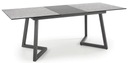 Раздвижной стеклянный стол Loft 160-210 TINGO Concrete