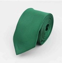 Элегантный узкий зеленый галстук