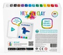 HEY CLAY Plastová hmota MEGA DINOS Kreatívna sada Kód výrobcu HCL18006PCS