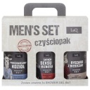 LAQ MEN`S SET Косметический набор 3 xGel 500ml KoZiom DOBERMAN RYSZARD MAT