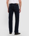 Pánske džínsové nohavice Tmavomodré Texasy Džínsy Rovné KWS JEANS 505 W33L34 Dominujúca farba modrá