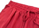 Dámske polyesterové nohavice Pantoneclo (žlté + červené) – Combo Pack Stredová část (výška v páse) stredná