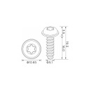 БОЛТЫ MONTAZOWE GM 10 ШТ EINPARTS  фото 6