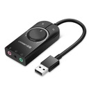 UGREEN ZEWNĘTRZNA KARTA DŹWIĘKOWA USB MINI JACK 3,5mm SŁUCHAWKI MIKROFON EAN (GTIN) 6957303849642