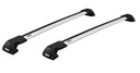 MALETERO DE TECHO THULE 7206 PARA VOLVO XC60 2008-2017 JUEGO EDGE PLATEADO 