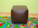 Puf Egato, kocka 40x40cm s odolnou výplňou Šírka nábytku 40 cm