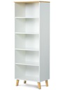 Книжный шкаф Шкаф Офисные полки КНИГИ БЕЛЫЕ KONSIMO