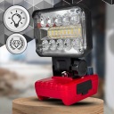 ФАРА РОБОЧА DO MILWAUKEE M18 18V LED (СВІТЛОДІОД) 20W Z КРІПЛЕННЯ | USB A+C  (17525281770) фото min 13