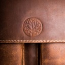 BETLEWSKI Pánska kožená taška cez rameno veľká na notebook do práce koža Hlavný materiál prírodná koža