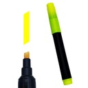 Маркер для черных досок, ценников и этикеток - желтый