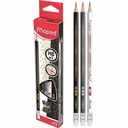 Треугольный карандаш Blackpeps Deco с ластиком.