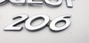 PEUGEOT 206 HDI EMBLEMA EMBLEMATY INSIGNIA LOGOTIPO NAPISY 