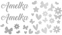 ВЕЛОСИПЕДНЫЕ НАКЛЕЙКИ для девочек, название REFLECTIVE