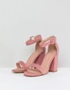 New Look Różowe Sandały na Obcasie 38 Kod producenta 04771340